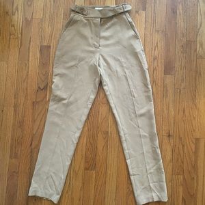 Aritzia Wilfred Carrot Pants with Belts